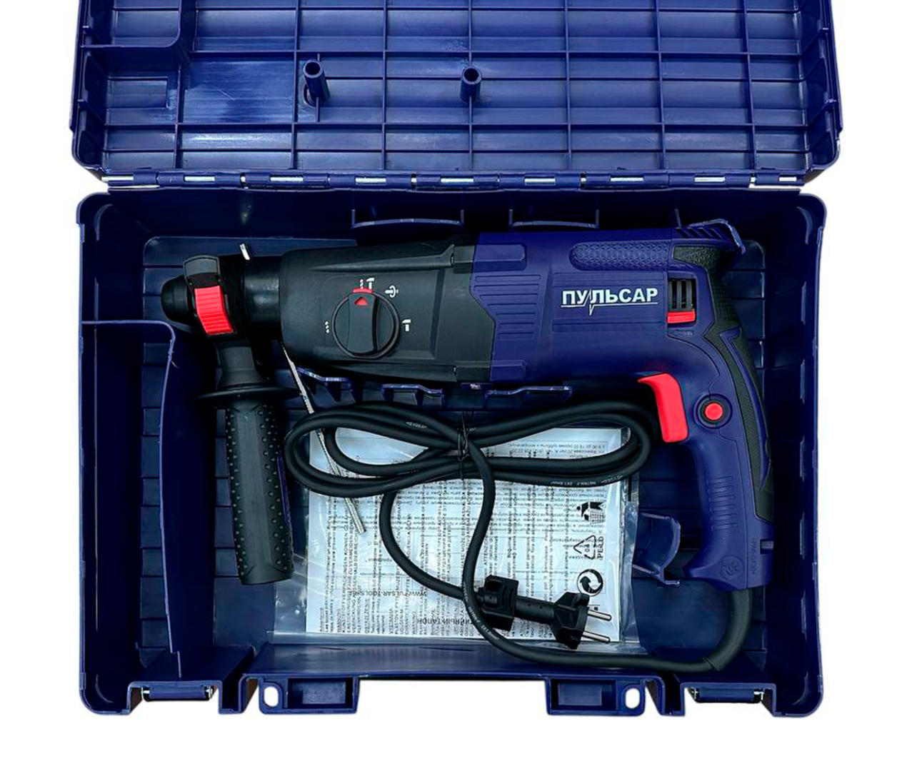 Перфоратор сетевой Пульсар ПЭ 26-850 / 850 Вт / SDS-plus / кейс