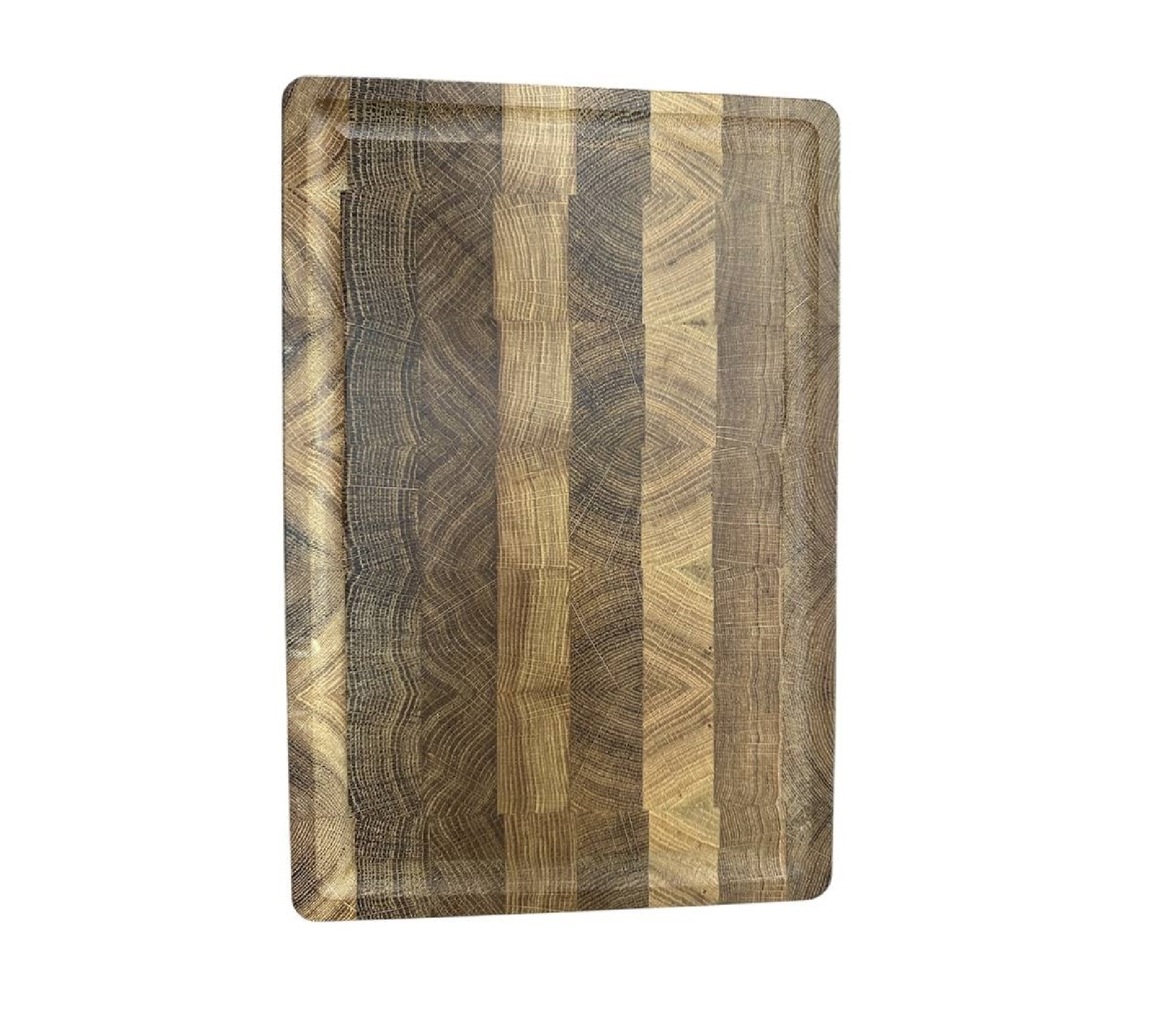 Разделочная доска с желобом / Дуб / масло-воск / 30 * 200 * 300 мм